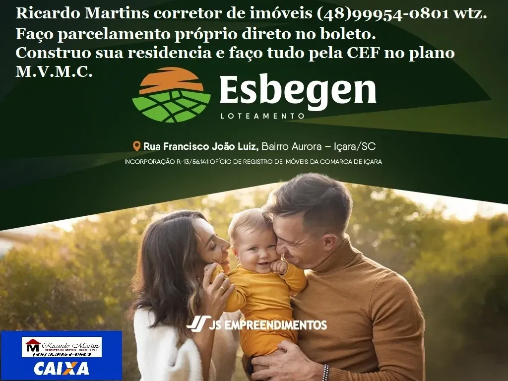 Foto do imóvel Terreno à Venda, 360 metros em Jussara - Içara