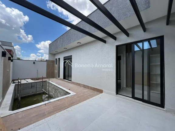 Imagem Casa de Condomínio à Venda no Campos do Conde II - Paulínia

Casa térrea nova com projeto contem...