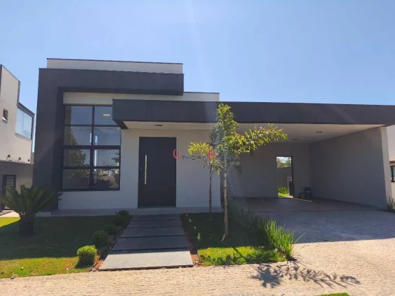 Foto do imóvel Casa com 3 suítes e piscina à venda, 214 m² por R$ 1.680.000 - Condomínio Ville de France - Itatiba/SP