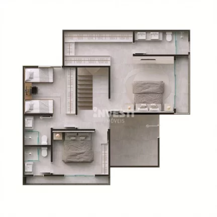 Imagem Sobrado com 3 dormitórios à venda, 223 m² por R$ 1.250.000,00 - Jardim Atlântico - Goiânia/GO