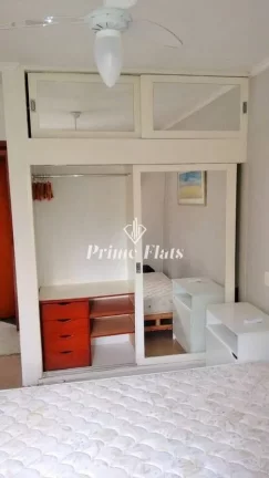 Imagem Flat disponível para locação no Morumbi Residence, com 34m², 1 dormitório e 1 vaga