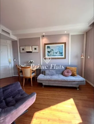 Imagem Flat disponível para venda no Hotel The Universe Paulista by Intercity, com 20m², 1 dormitório e 1 vaga