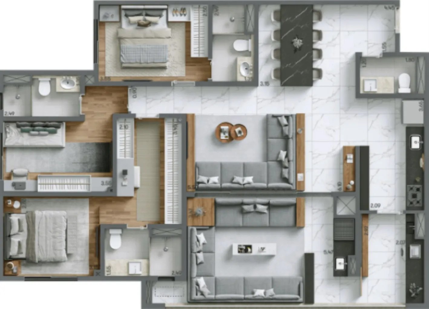 Imagem APARTAMENTO RESIDENCIAL em São Paulo - SP, Alto do Ipiranga