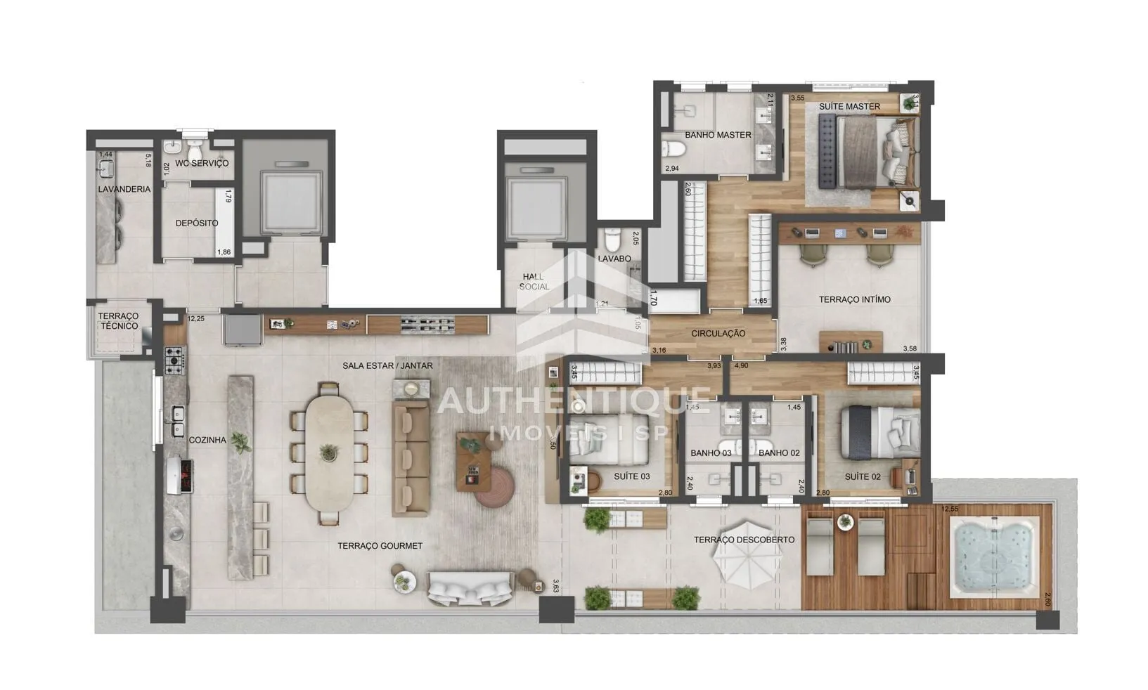 Imagem LINDENBERG GUARARA JARDINS - Apartamento à venda no bairro Jardim Paulista - São Paulo/SP, Zona Sul