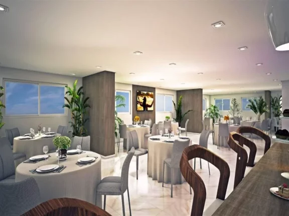 Imagem Apartamento com 2 dormitórios à venda, 70 m² - Guilhermina - Praia Grande/SP