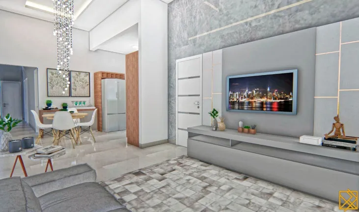 Imagem Casa com 2 Quartos à Venda, 87 m² em Panorama - Campo Grande