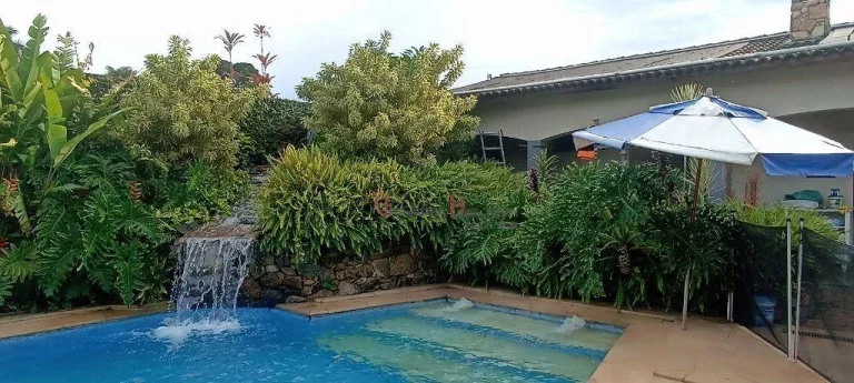 Imagem Casa com 3 dormitórios para alugar, 498 m² por R$ 10.101,00/mês - Condomínio Santa Rosa II - Itatiba/SP