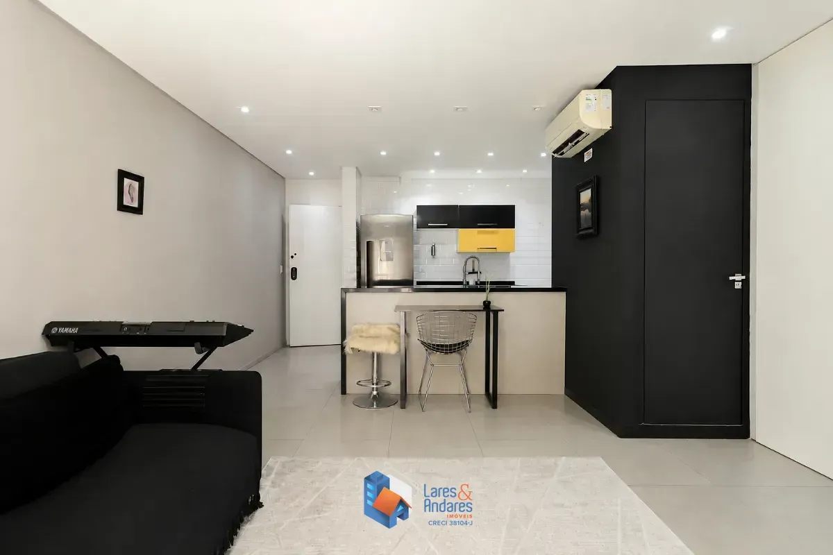 Imagem Apartamento para venda e locação em Chácara Inglesa com 1 quarto, sendo 1 suíte, 59m²