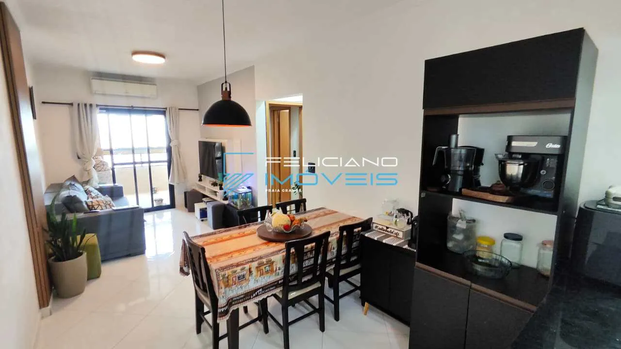 Imagem Apartamento com 2 quartos, Guilhermina, Praia Grande - R$ 530 mil, Cod: 7382