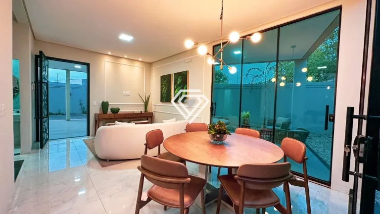 Imagem Sobrado 4 Quartos sendo uma Suítes, 196 m² à venda na 407 Sul- Residencial Amarante