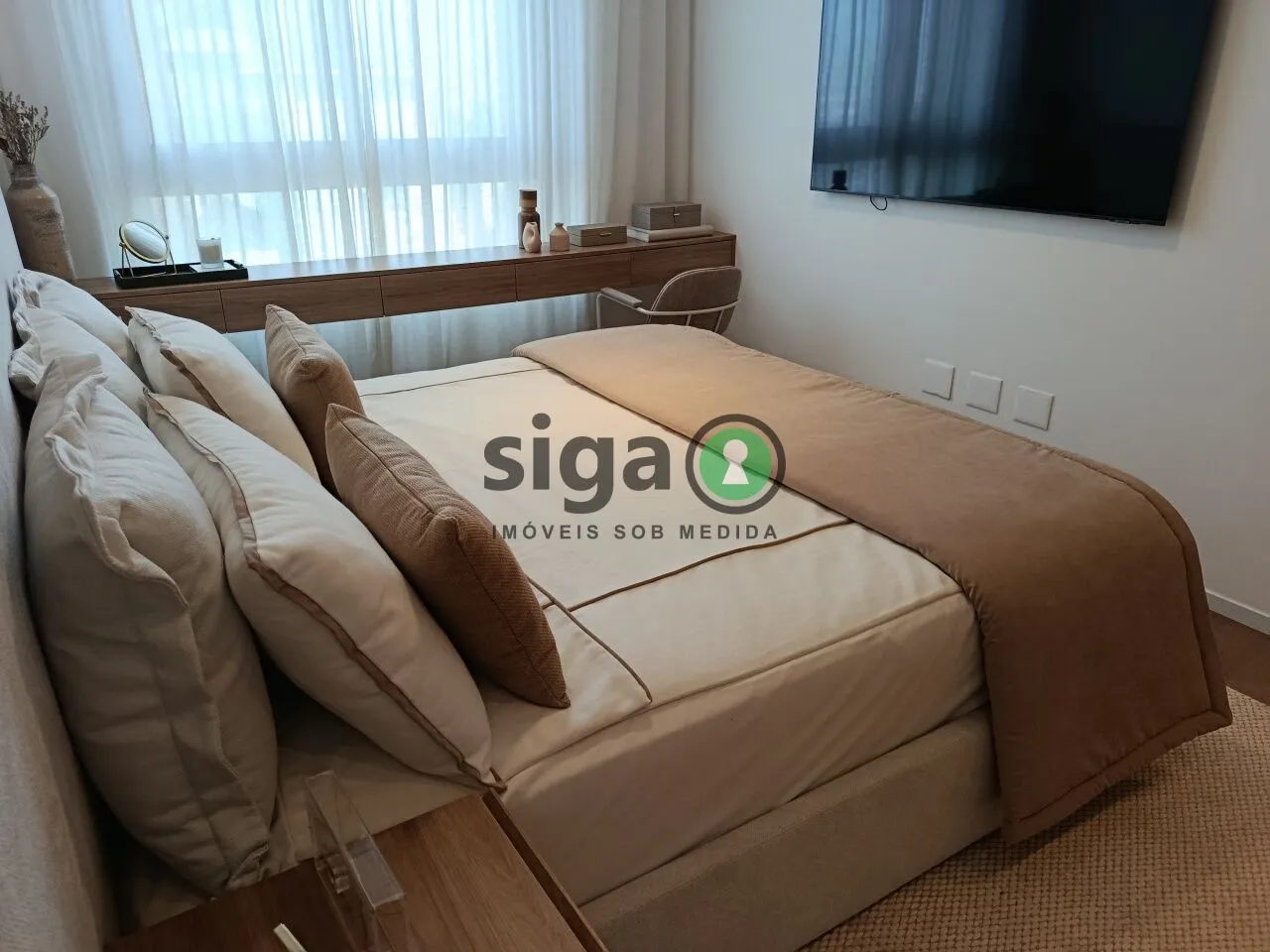 Imagem Apartamento de Alto Padrão à Venda no Itaim Bibi, Rua Macurapé, 43, 135 m², 2 Suítes, 2 Vagas
