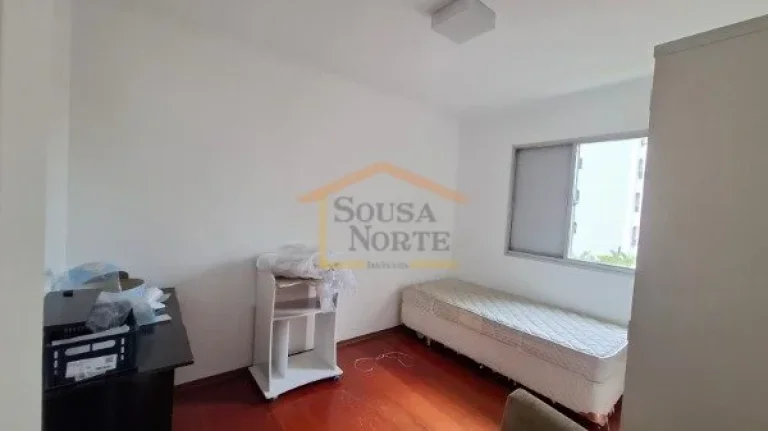 Imagem Apartamento com 64m², 2 dormitórios, sendo 1 com armários, banheiro reformado, sala para 2 ambien...