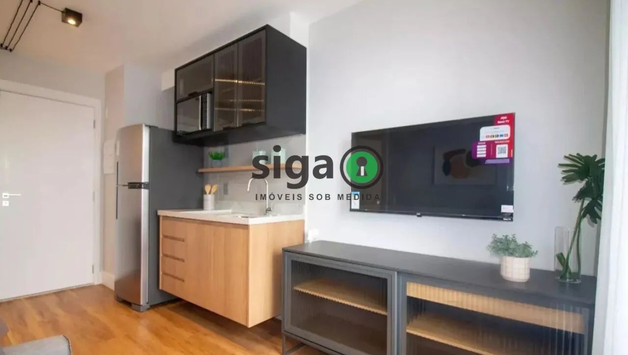 Imagem Apartamento 1 dormitório, 30m², mobiliado para locação - Campo Belo - São Paulo/P