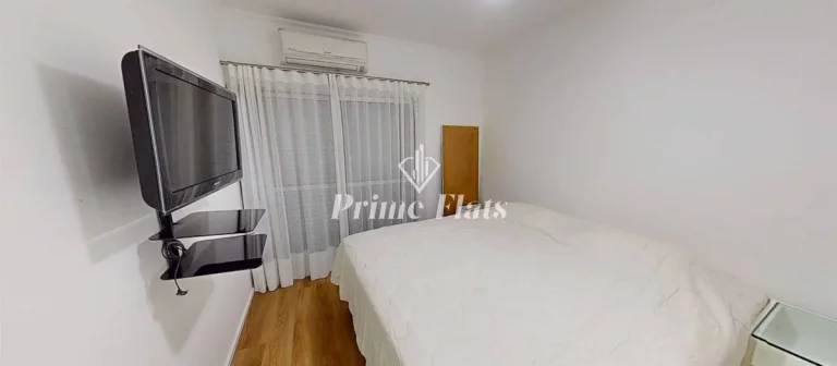 Imagem Flat disponível para locação no Condomínio Prive Cidade Jardim, com 55m², 1 dormitório e 1 vaga