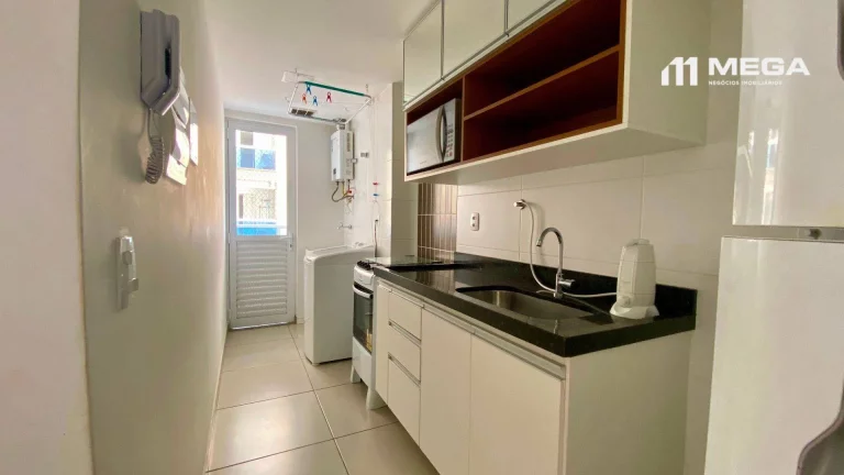 Imagem Apartamento com 2 dormitórios à venda, 60 m² por R$ 689.000 - Praia de Itaparica - Vila Velha/ES