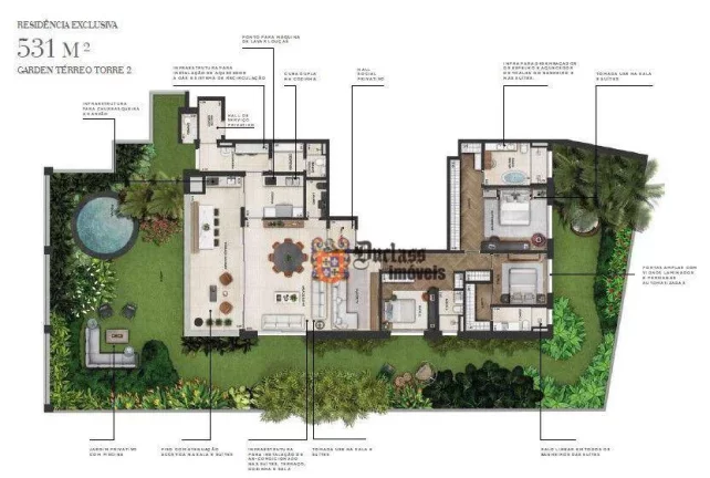 Imagem Residência Exclusiva Adolpho Lindenberg com 3 suítes, varanda gourmet e piscina, à venda, 531 m² por R$ 14.933.000 - Jardim América - São Paulo/SP
