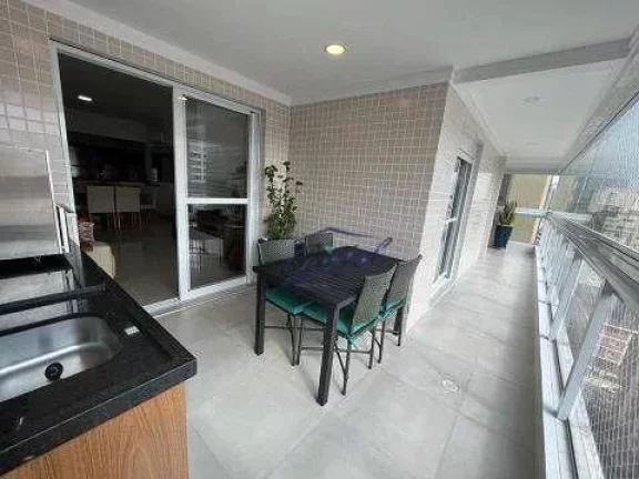 Imagem Apartamento com 3 dormitórios à venda, 127 m² por R$ 1.350.000,00 - Canto do Forte - Praia Grande/SP
