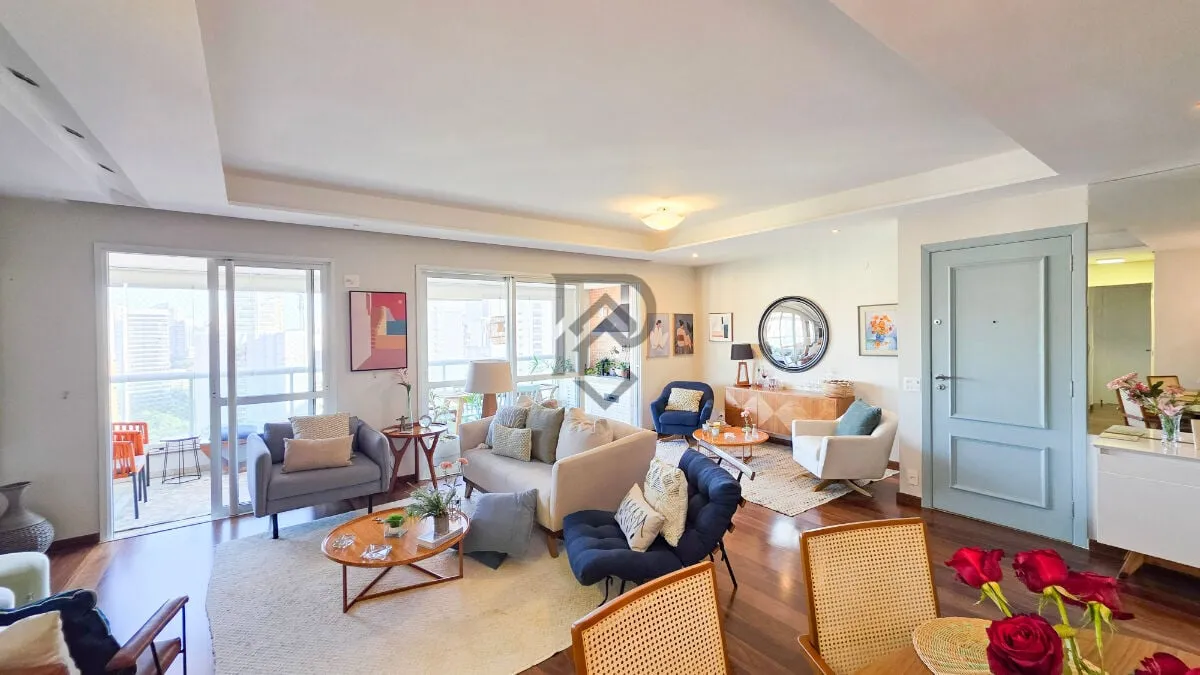 Imagem Apartamento brooklin andar alto vista livre