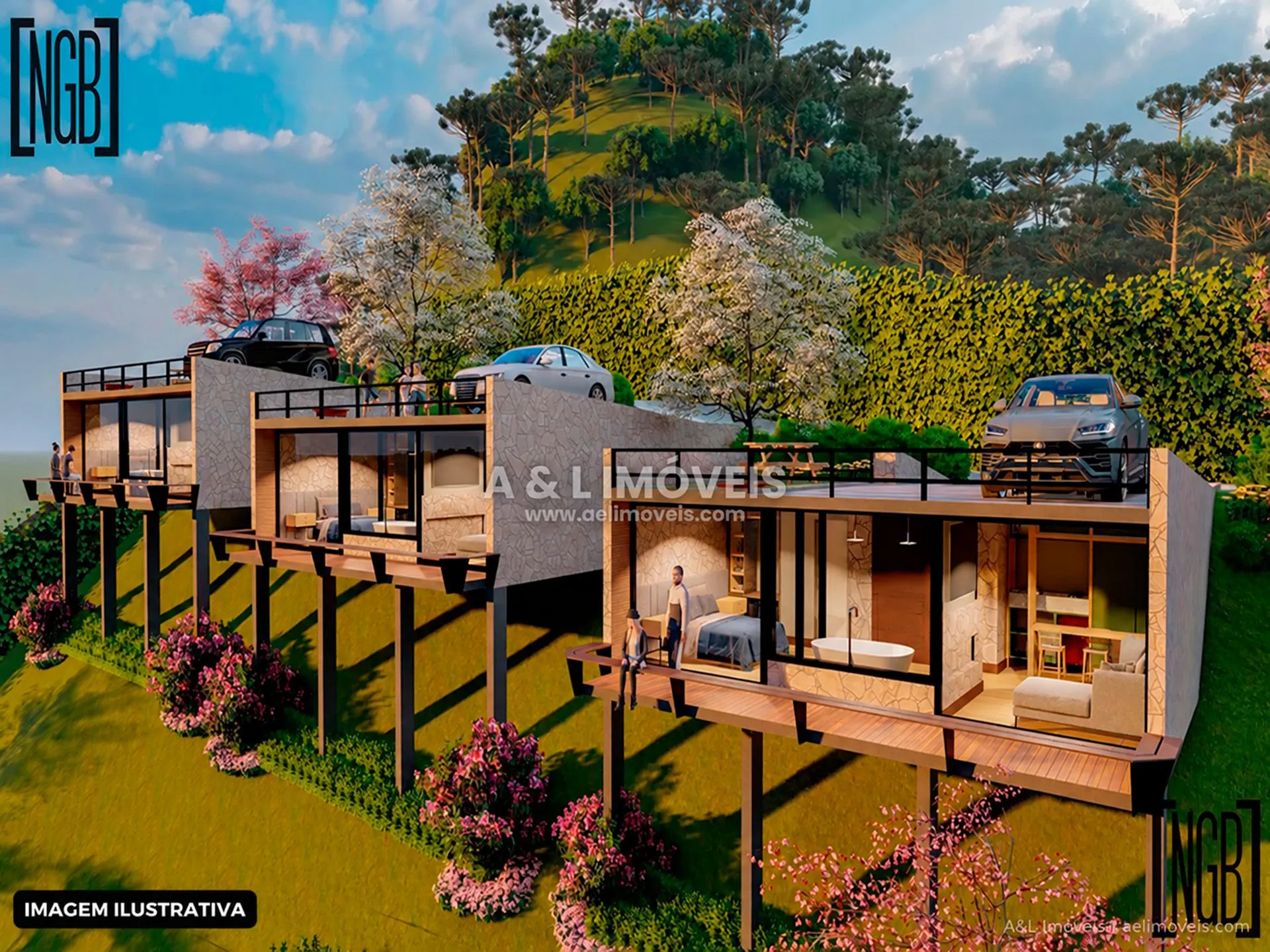 Imagem Terreno no Quintas do Atalaia | Vista para o vale e projeto aprovado