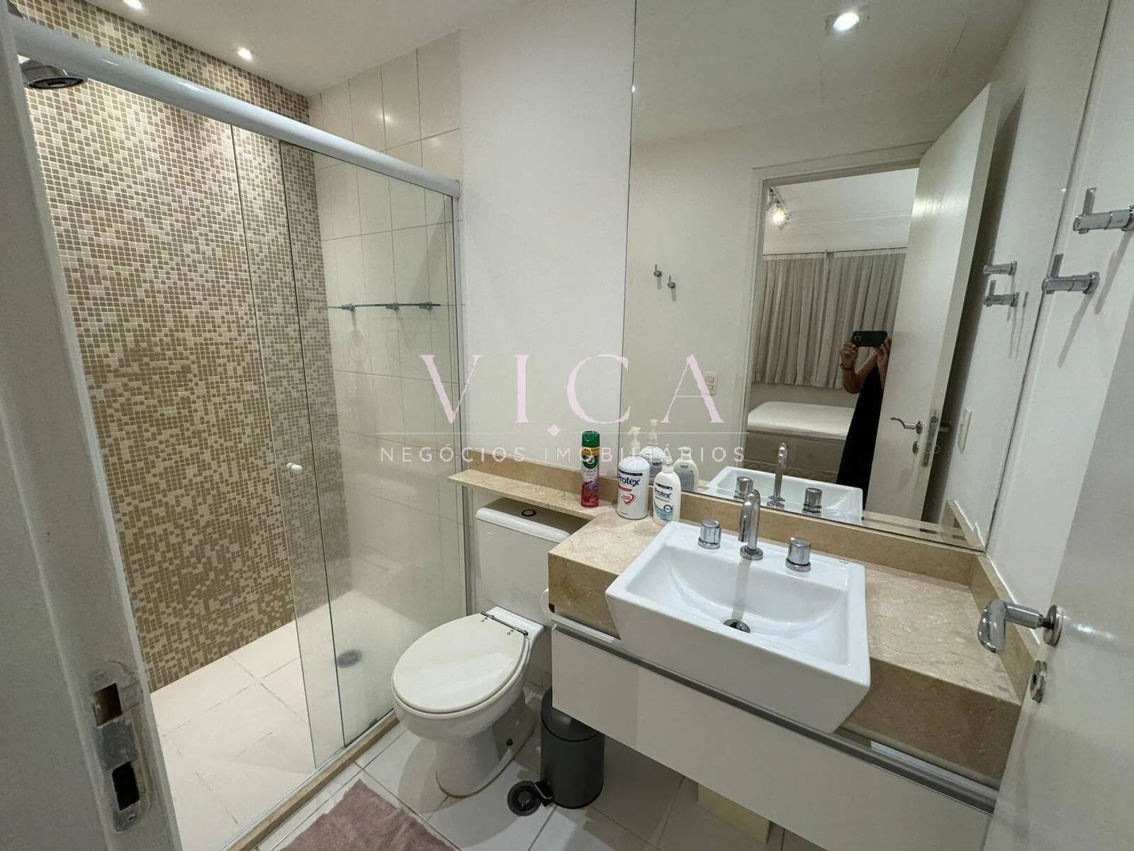 Imagem Alphaville| Apartamento semi mobiliado 63m² 1dormitório por R$ 4.295/mês