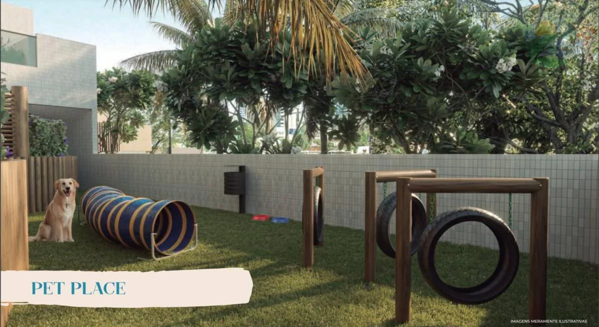 Imagem Apartamento 3 quartos/Suites, beira mar, no calçadão de Piedade, Jaboatão dos Guararapes, PE