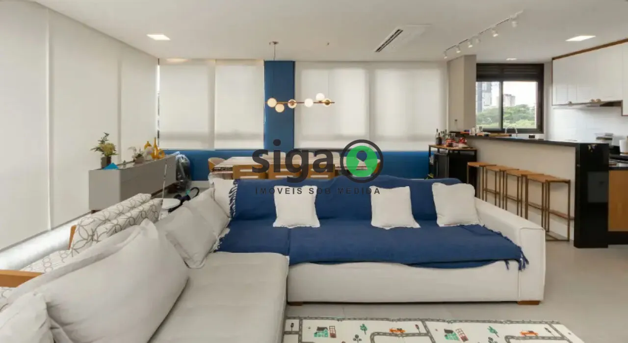 Imagem Apartamento à venda com 3 quartos e 3 vagas no Brooklin