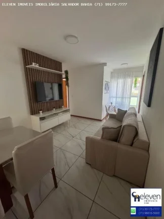 Imagem EU NOVO APARTAMENTO EM LAURO DE FREITAS! NO RECREIO BANDEIRANTES 3/4 ESCADAS UMA VAGA. 