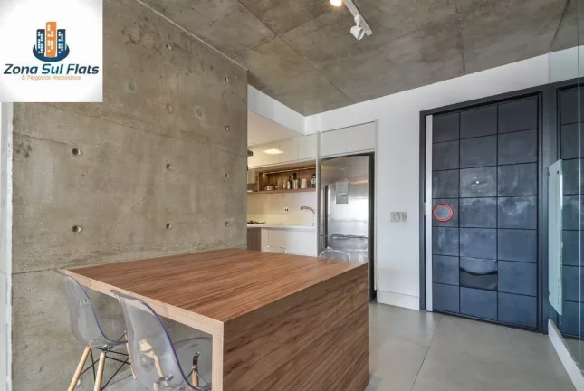 Imagem Apartamento à Venda No Campo Belo Com 1 Suíte e 1 Vaga - Semi-Mobiliado