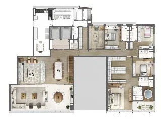 Imagem Apartamento para venda com 4 dormitórios em Vila Olímpia São Paulo SP, apartment in São Paulo Brazil, one sixty by yoo
