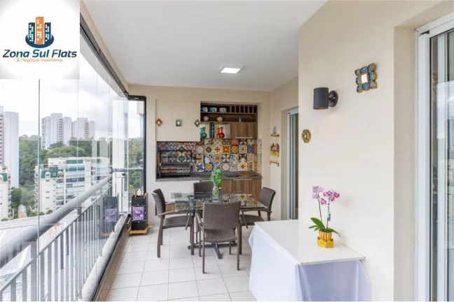 Imagem Apartamento à Venda No Alto da Boa Vista Com 4 Dormitórios Sendo 3 Suítes e 3 Vagas + Depósito
