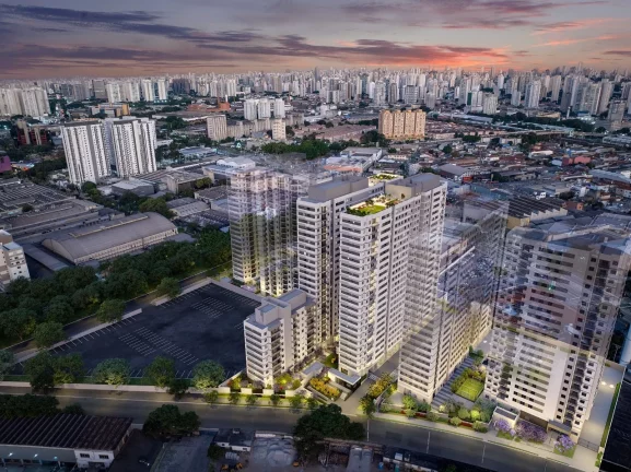 Imagem CIDADE LAPA - POMPEIA - Apto de 34m², ótima localização, próximo da Futura Estação Santa Marina!