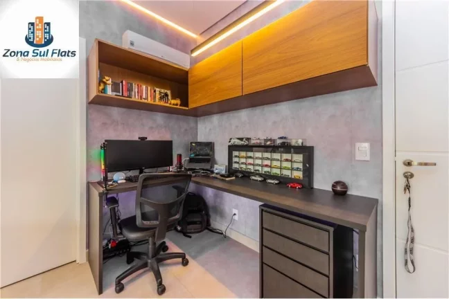 Imagem Lindo Studio à Venda Na Vila Mariana Com 1 Suíte e 1 Vaga - Semi-mobiliado