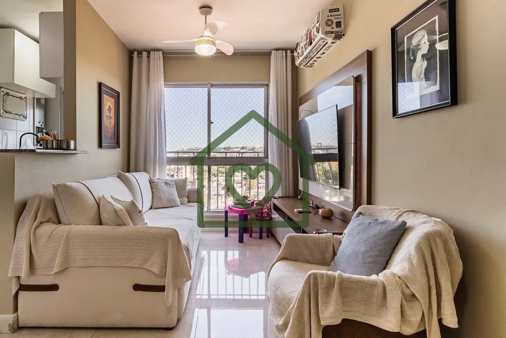 Foto do imóvel APARTAMENTO DE 51m², SEMIMOBILIADO, COM 2 DORMITÓRIOS (1 SUÍTE), BANHEIRO SOCIAL, COZINHA COM CHU...