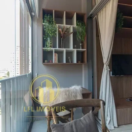 Imagem Studio Mobiliado com Varanda e AC na Vila Mariana