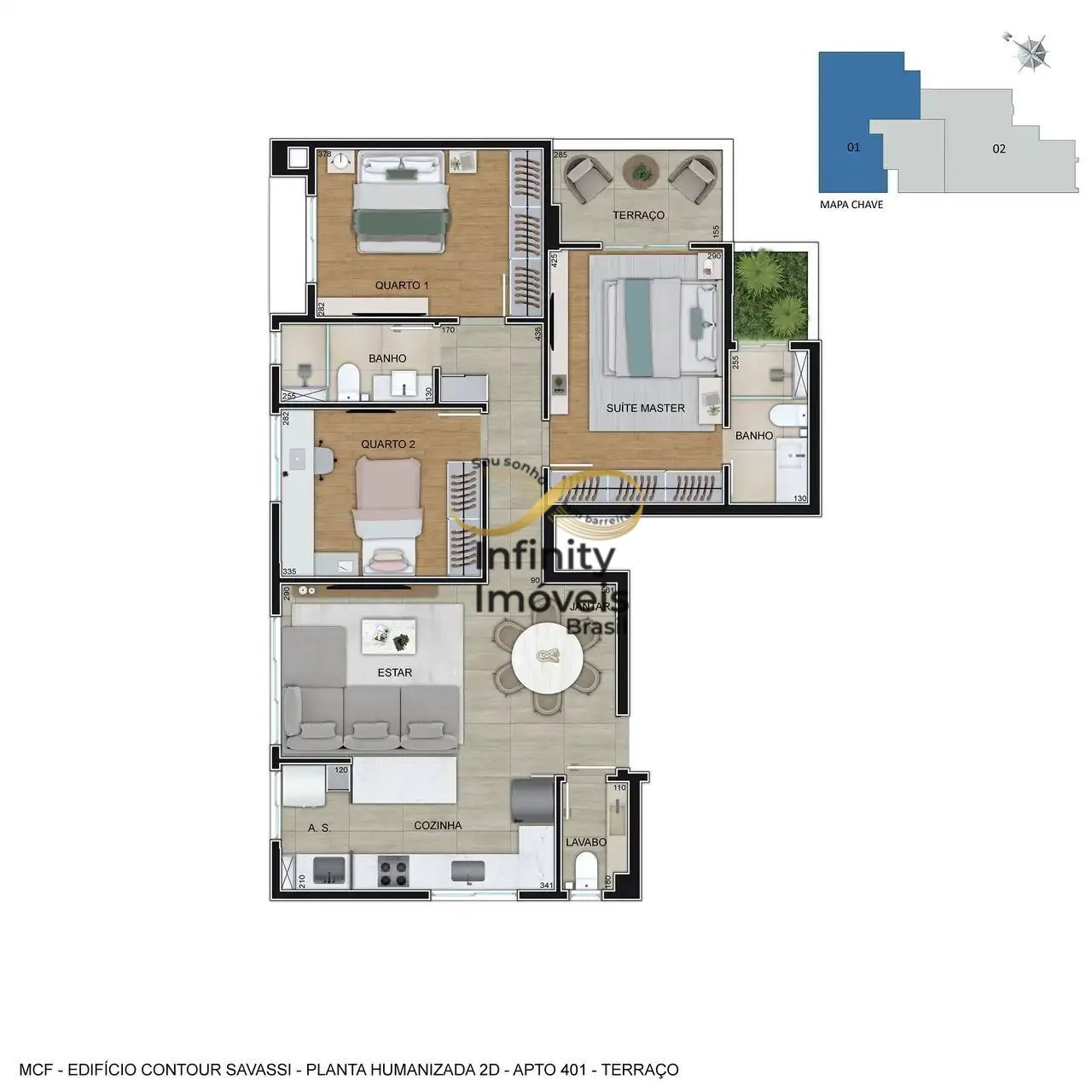Imagem CONTOUR MCF - Apartamento à venda no bairro Carmo - Belo Horizonte/MG