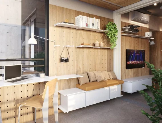 Imagem Apartamento à venda em São Paulo, Pinheiros, com 1 quarto, 41,66m2