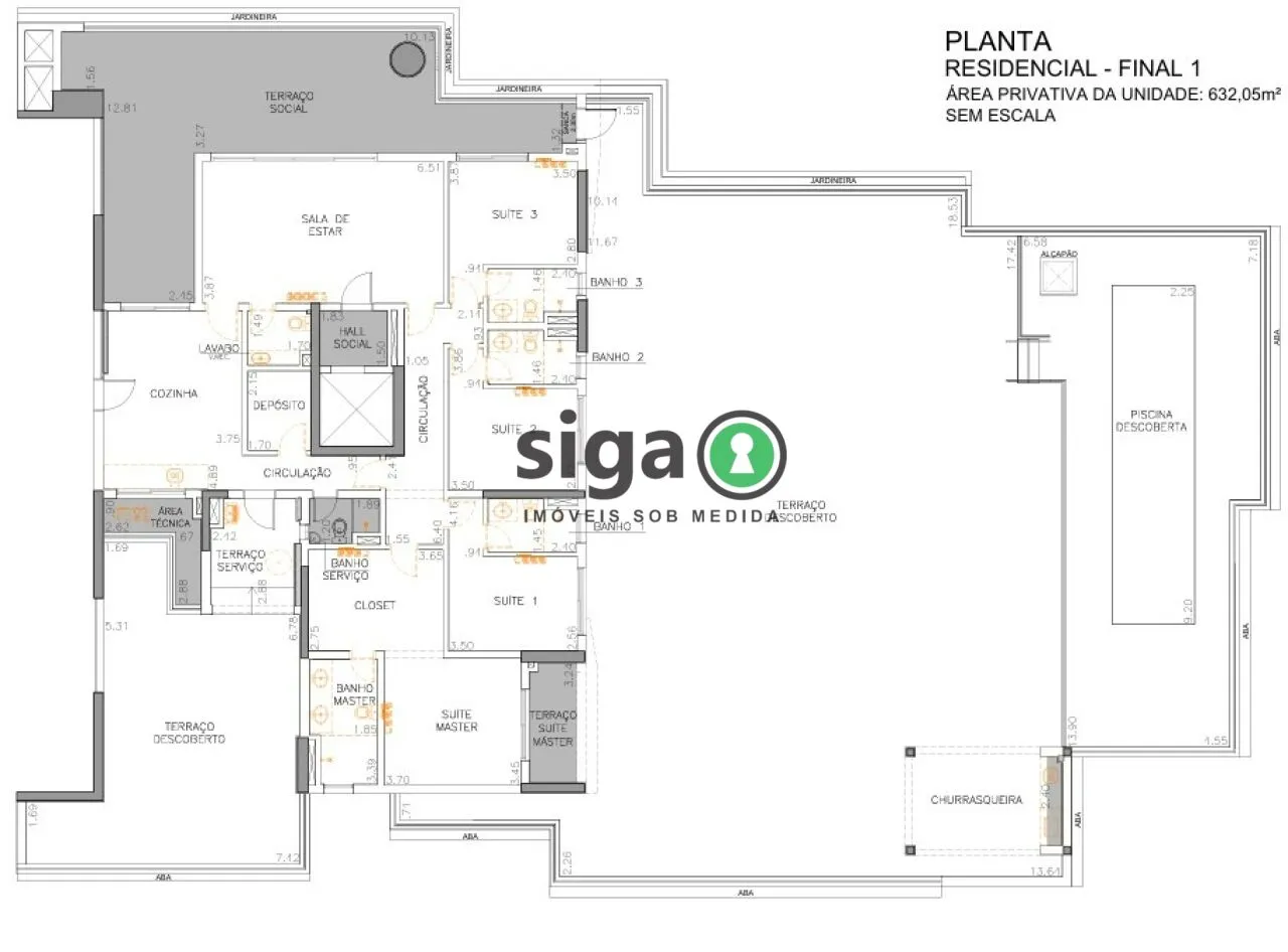 Imagem Apartamento Garden para venda na Chácara Klabin, 04 suítes - São Paulo, SP