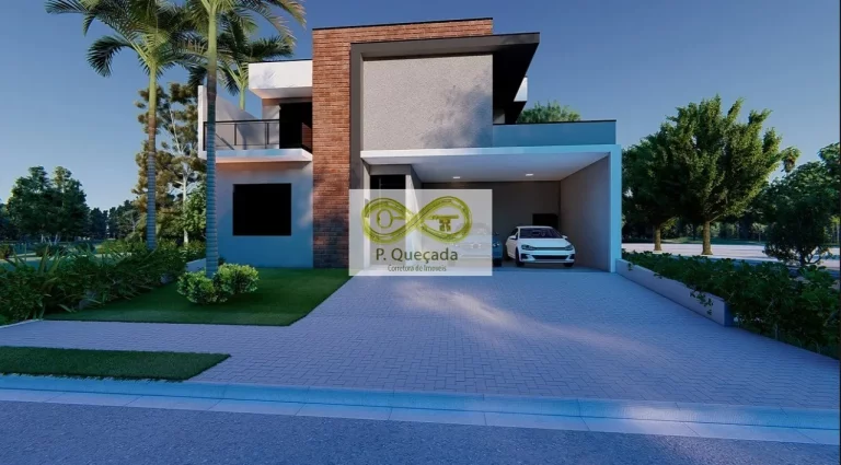 Imagem Venha se encantar com essa belíssima casa com 4 suítes, 2 vagas de garagem e 311,56 m2 de área!
