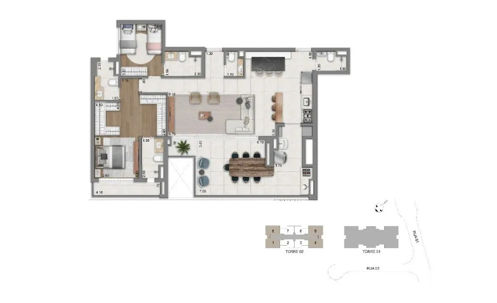 Imagem Condomínio Eden Park By Dror, apartamento com 3 quartos a venda em Brooklin São Paulo SP, apartment in São Paulo Brazil