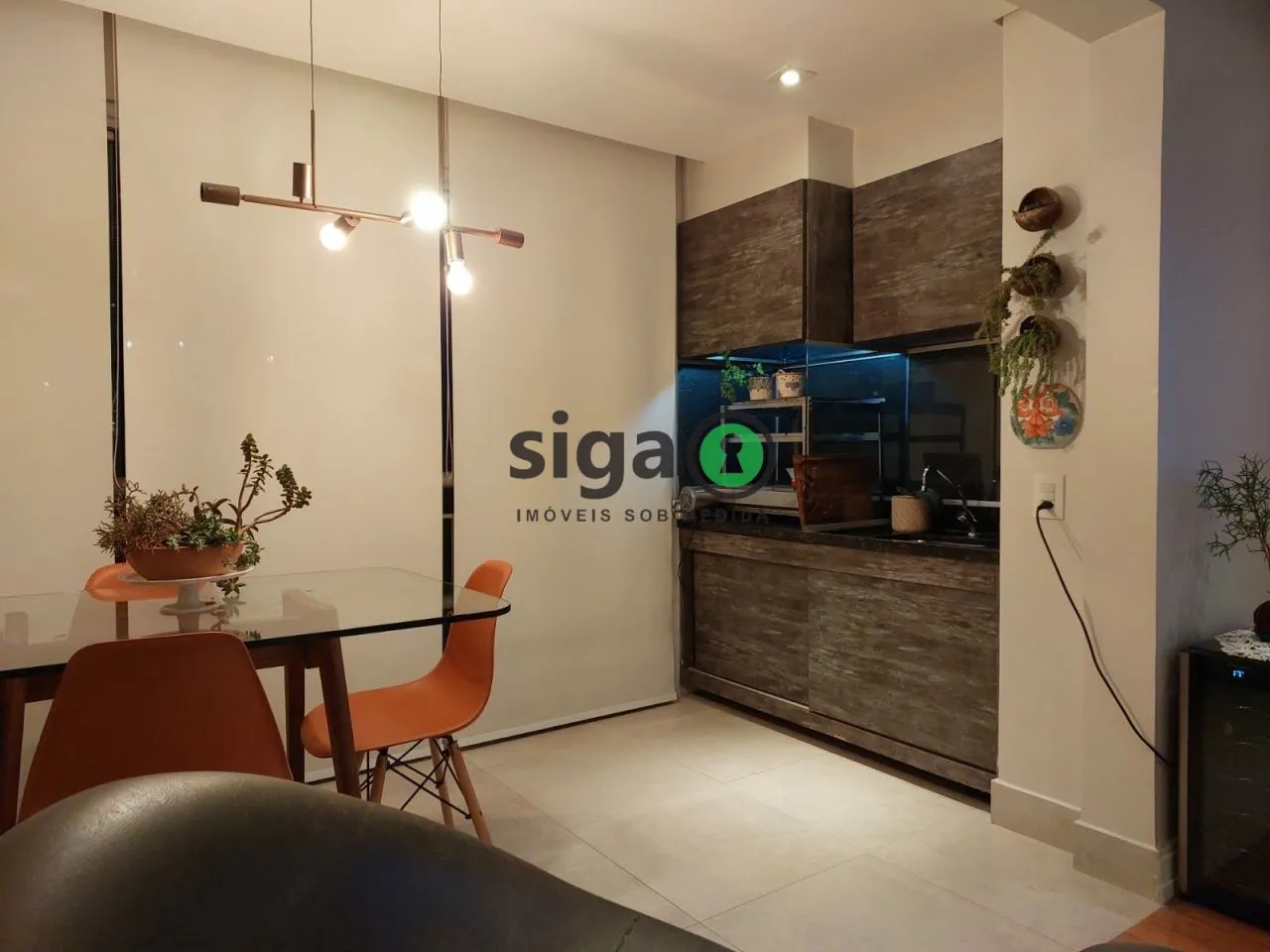 Imagem Apartamento para venda com duas suites, ambientes integrados, duas vagas de garagem e lazer completo