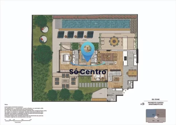 Imagem Apartamento à venda na rua Oriente, com 4 quartos, sendo 1 suíte, 3 banheiros sociais, 2 vagas. Lo...