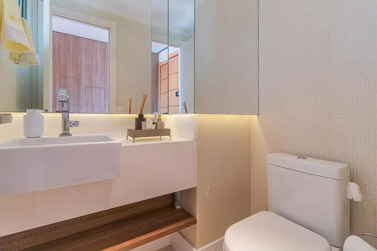 Imagem Apartamento mobiliado de 3 quartos com suíte, 2 vagas e lazer completo para sua família