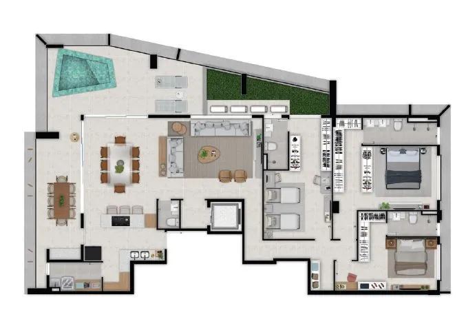 Imagem Apartamento à venda no bairro Setor Oeste - Goiânia/GO