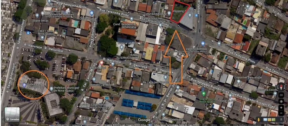 Imagem Terreno a Venda no bairro Centro - Nova Iguaçu, RJ