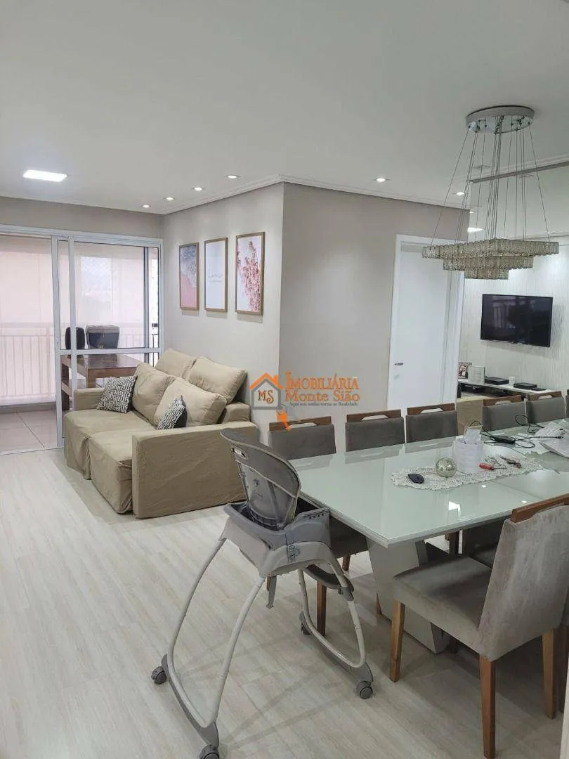 Imagem Apartamento à venda, 86 m² por R$ 1.170.000,00 - Jardim Flor da Montanha - Guarulhos/SP