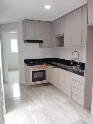 Imagem Apartamento com 2 dormitórios à venda, 62 m² por R$ 430.000,00 - Vila Scarpelli - Santo André/SP