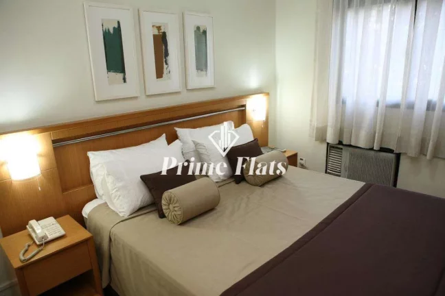 Foto do imóvel Flat disponível para venda no Transamerica Prime Paradise Garden na Paraíso, com 60m², 2 dormitórios e 2 vagas em Rua Sampaio Viana
