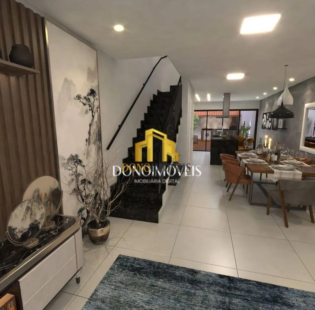 Imagem Sobrado 150 m² 3 suítes jacuzzi Parque das Nações Santo André