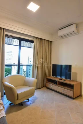 Imagem Flat disponível para venda no Golden Tower Residence no Itaim Bibi, com 43,55m², 1 dormitório e 1 vaga