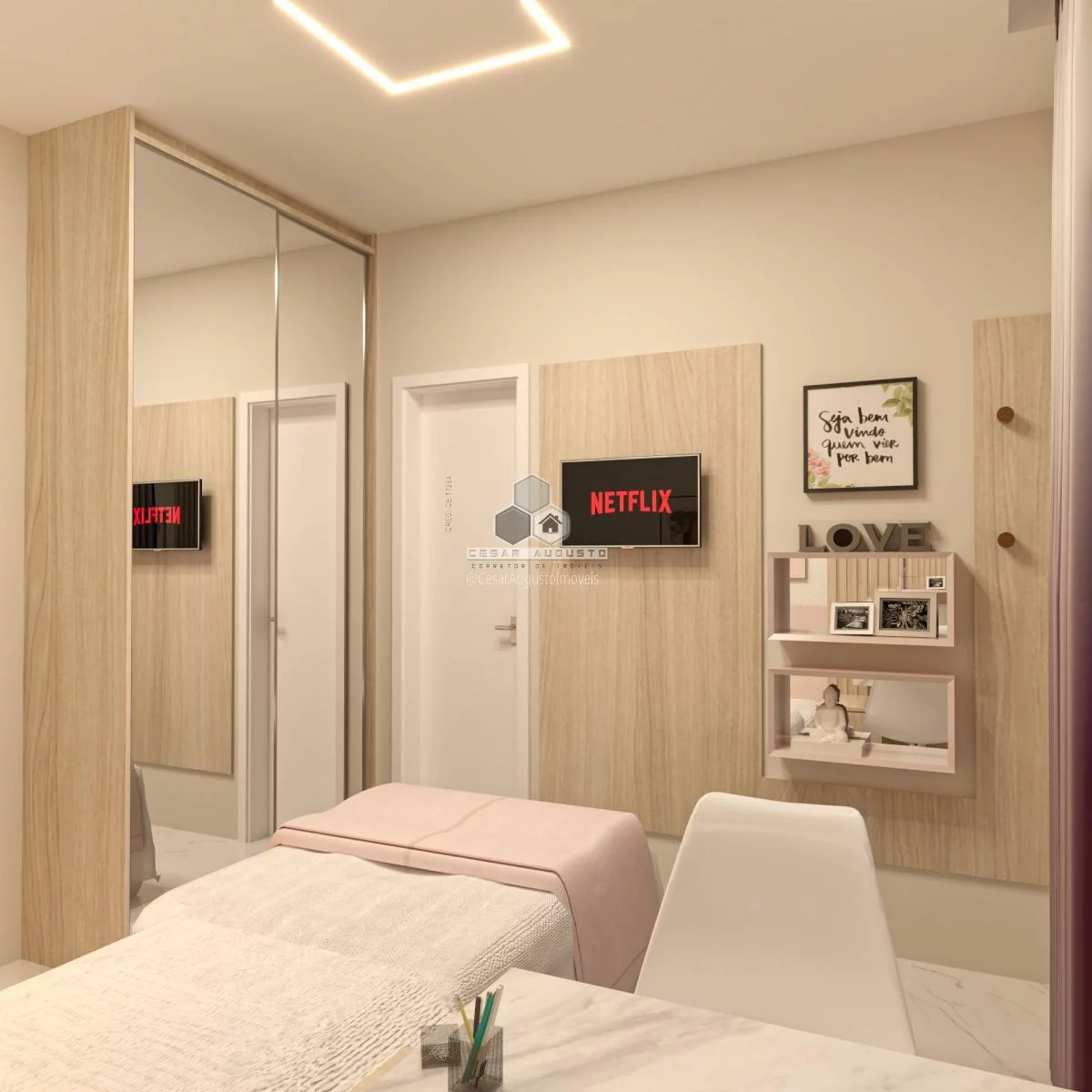 Imagem Viva Reale: Casas planas de luxo com 03 quartos a 05 minutos do centro do Eusebio